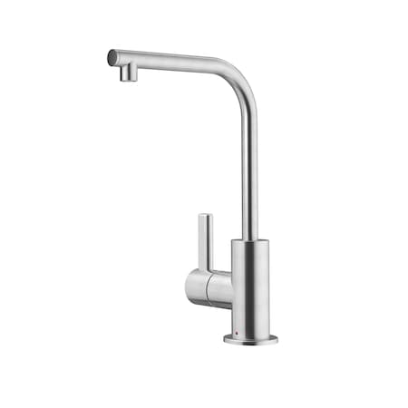 Franke 8.75-In Single Handle Hot Water Filtration Faucet In Stainless Steel,  UNL-HO-304